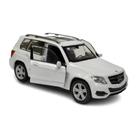 Miniatura Mercedes Benz GLK 350 Welly1/36 Metal e Fricção Branca