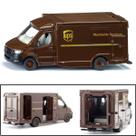 Miniatura Mercedes Benz Sprinter UPS Siku 150 Metal Van Entrega Licenciada Colecionável