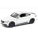 Miniatura Mercedes C63 S AMG 2019 RMZ 1:32 Metal e Fricção Branca Miniatura Mercedes C63 S AMG 2019 RMZ 1:32 Metal e Fricção Branca