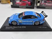 Miniatura Mercedes Clk Dtm 2003 S. Mucke 1:43 Minichamps Azul