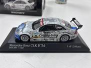 Miniatura Mercedes Clk Dtm 2003 T. Jager 1:43 Minichamps Branco