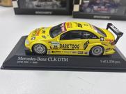 Miniatura Mercedes Clk Dtm 2004 J. Janis 1:43 Minichamps Amarelo