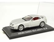 Miniatura Mercedes Mclaren Slr 1:43 Ixo Carros Dos Sonhos Prateado