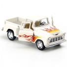 Miniatura Metal Chevrolet Chevy Stepside Bege 1955 KT5330DFM