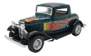 Miniatura Metal Ford 3 Window Coupe Verde 1932 KT5332DF Miniatura Metal Ford 3 Window Coupe Verde 1932 KT5332DF