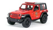 Miniatura Metal Jeep Wrangler Bombeiro 2018 KT5412DPR