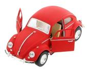 Miniatura Metal Volkswagen Fusca Vermelho Fosco 1967 5057 DM Miniatura Metal Volkswagen Fusca Vermelho Fosco 1967 5057 DM