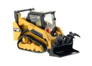 Miniatura mini carregadeira caterpilla 259d escala 1/50