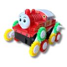 Miniatura Mini Locomotiva Trem Thomas Maluco Cambalhota