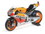 Miniatura Minichamps Motogp Honda Rcv213v Dani Pedrosa 2014 Cor:Laranja