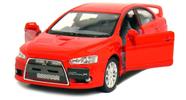 Miniatura Mitsubishi Lancer Evolution 2008 Escala 1:43 Miniatura Mitsubishi Lancer Evolution 2008 Escala 1:43