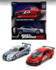 Miniatura Mitsubishi Lancer Nissan skyline escala 1/32 jada