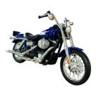 Miniatura Moto Harley Davidson Dyna Street Bob Maisto 1:18 Miniatura Moto Harley Davidson Dyna Street Bob Maisto 1:18