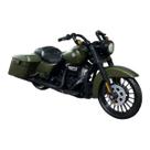 Miniatura Moto Harley Davidson Road King Verde Maisto 1:18