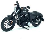 Miniatura Moto Harley Davidson Sportster Iron 883 (2014) - Preta - 1:12 - Maisto