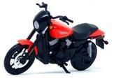 Miniatura Moto Harley Davidson Street 750 (2015) - S40 - Laranja - 1:18 - Maisto
