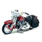 Miniatura Moto Hd Flsts Heritage Softail Springer 1999 1/18 Vermelho Maisto 31360 Miniatura Moto Hd Flsts Heritage Softail Springer 1999 1/18 Vermelho Maisto 31360