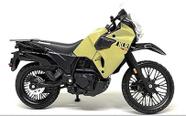 Miniatura Moto kawasaki KLR 650 Verde Maisto 1/18