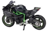Miniatura Moto Kawasaki Ninja H2r Preta Maisto 1/18