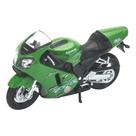 Miniatura Moto Kawasaki Ninja ZX-12R 2001 Coleção Mix1:18 Welly