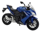 Miniatura Moto Suzuki Gsx S1000 F Azul Welly 1:18 Miniatura Moto Suzuki Gsx S1000 F Azul Welly 1:18
