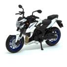 Miniatura Moto Suzuki Gsx750 Abs 1/18 Branca 2 Wheelers Maisto 35300
