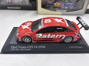 Miniatura Opel Vectra Gts Dtm 2005 H Frentzen 1:43 Minichamp Vermelho