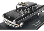 Miniatura Open Kapitan P2 1959 Táxi Berlin 1:43 Ixo Preto