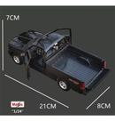 Miniatura Picape Chevrolet 454 SS SILVERADO (1993) - Preto - 1:24 - Maisto