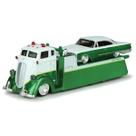 Miniatura Picape Reboque Coe Flatbed E Ford Starliner 1/64 Maisto 15055