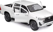 Miniatura Picape Toyota Hilux (2021) - Branca - 1:27 - Maisto
