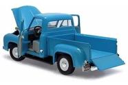 Miniatura Pick Up Ford F-100 1953 Azul Yatming 1/18