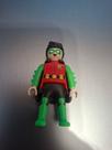 Miniatura playmobil kinder ovo dc comics - robin