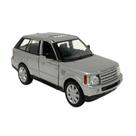 Miniatura Ranger Rover Sport Kinsmart 1/38 Metal e Fricção Prata