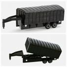 Miniatura Reboque Carreta de Grãos ERTL 1/64 Metal Diecast Implemento Agrícola de Luxo Oficial Tomy