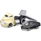 Miniatura Reboque Ford Coe Flatbed 1950 Com Mercury 1949 1/64 Maisto 11532