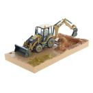 Miniatura Retroescavadeira 420F2 IT Cat Série Weathered Miniatura Retroescavadeira 420F2 IT Cat Série Weathered