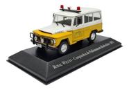 Miniatura Rural Willys Policia Rodoviária Rs Metal 1:43