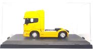 miniatura Scania R 730 4x2 com expositor em acrílico