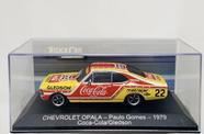 Miniatura Stockcar Chevrolet Opala Paulo Gomes 1979 1:43 Ixo Amarelo