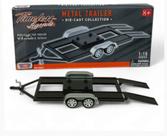 Miniatura trailer de metal motormax escala 1/18 Miniatura trailer de metal motormax escala 1/18