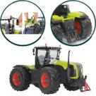 Miniatura Trator Agrícola Claas Xerion 5000 Siku Escala 132 Réplica em Metal DieCast Articulado Detalhado Colecionável Alta Qualidade Original