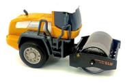Miniatura Trator Rolo Compressor - Construção 1/55 Glw