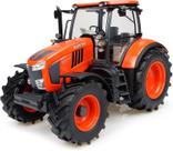 Miniatura trator universal hobbi kubota m7-171 laranja 1/32 Miniatura trator universal hobbi kubota m7-171 laranja 1/32
