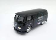 Miniatura Volkswage Kombi T1 Total Eclipse Of Sun 1:43 Lledo Preto