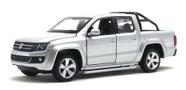 Miniatura Volkswagen Amarok Com Luz E Som Prata 1/32 - California Toys
