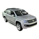 Miniatura Volkswagen Amarok Prata Acende Luz/Som Metal 1:32