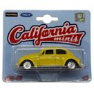 Miniatura Volkswagen Fusca Amarelo 1/64 California Minis Miniatura Volkswagen Fusca Amarelo 1/64 California Minis