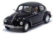 Miniatura Volkswagen Fusca Preto Welly 1/24