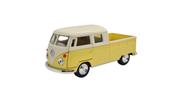 Miniatura Volkswagen Kombi Picape Cabine Dupla Amarelo 1:32 Miniatura Volkswagen Kombi Picape Cabine Dupla Amarelo 1:32
